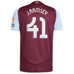 aston villa adidas home authentic shirt 2024-25 with j. ramsey 41 cup printing Collection - Aston Villa Fan Shop Official Gear