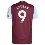 aston villa adidas home authentic shirt 2024-25 with j.duran 9 printing Collection - Aston Villa Fan Shop Official Gear