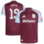 aston villa adidas home authentic shirt 2024-25 with jaden 19 cup printing Collection - Aston Villa Fan Shop Official Gear
