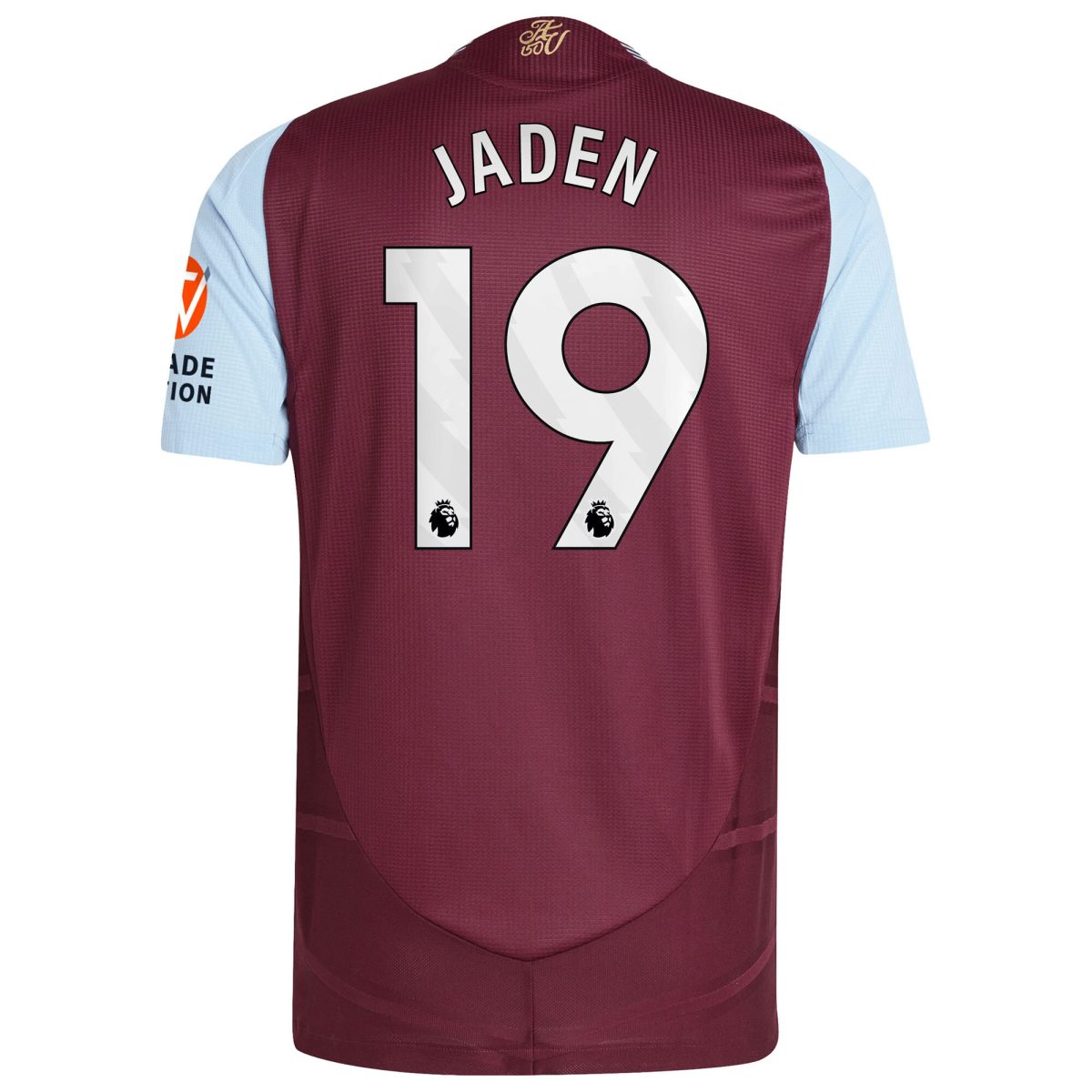 aston villa adidas home authentic shirt 2024-25 with jaden 19 printing Collection - Aston Villa Fan Shop Official Gear