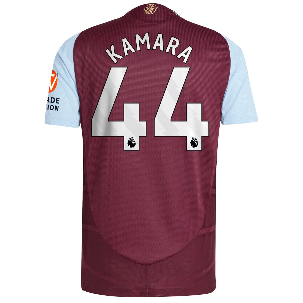aston villa adidas home authentic shirt 2024-25 with kamara 44 printing Collection - Aston Villa Fan Shop Official Gear