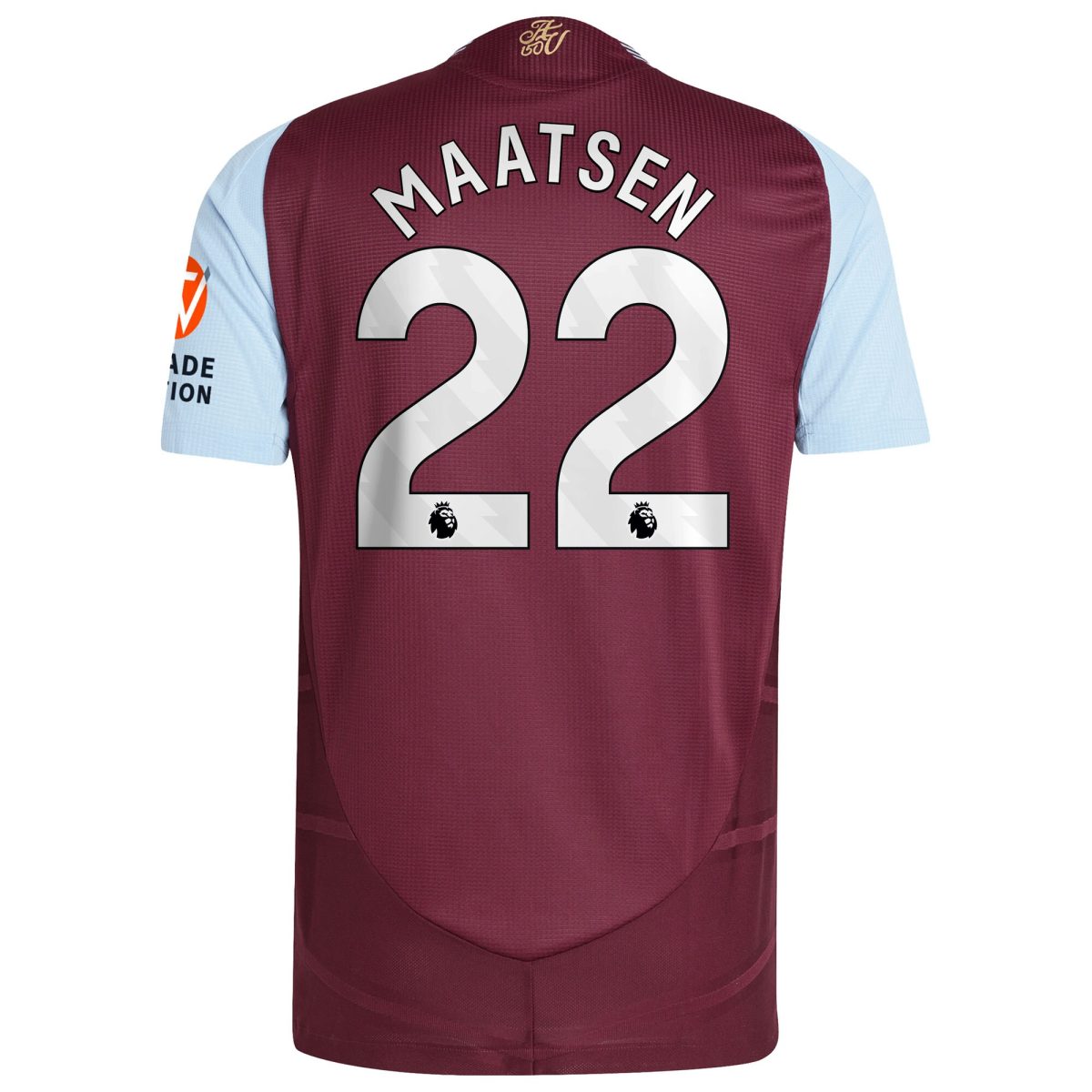 aston villa adidas home authentic shirt 2024-25 with maatsen 22 printing Collection - Aston Villa Fan Shop Official Gear