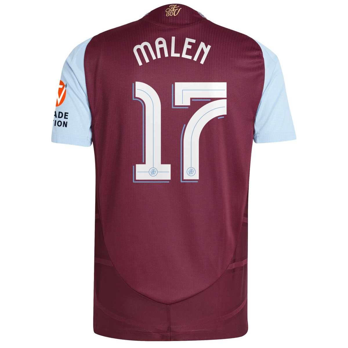 aston villa adidas home authentic shirt 2024-25 with malen 17 cup printing Collection - Aston Villa Fan Shop Official Gear