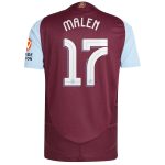 aston villa adidas home authentic shirt 2024-25 with malen 17 cup printing Collection - Aston Villa Fan Shop Official Gear