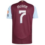aston villa adidas home authentic shirt 2024-25 with mcginn 7 cup printing Collection - Aston Villa Fan Shop Official Gear