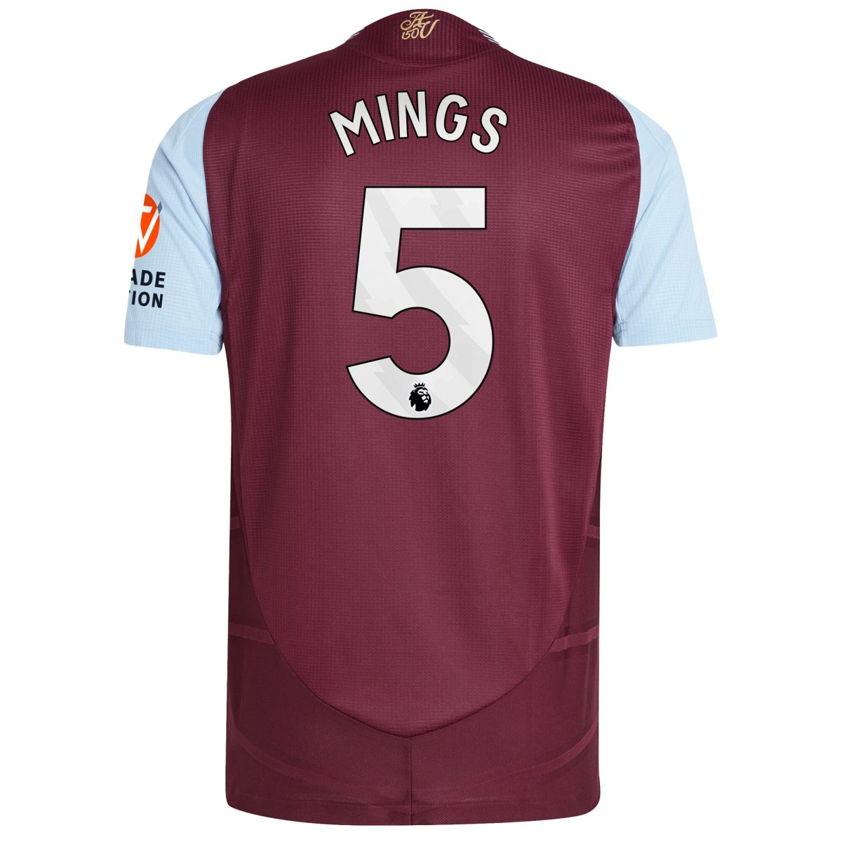 aston villa adidas home authentic shirt 2024-25 with mings 5 printing Collection - Aston Villa Fan Shop Official Gear