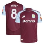 aston villa adidas home authentic shirt 2024-25 with nobbs 8 cup printing Collection - Aston Villa Fan Shop Official Gear
