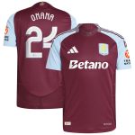 aston villa adidas home authentic shirt 2024-25 with onana 24 cup printing Collection - Aston Villa Fan Shop Official Gear