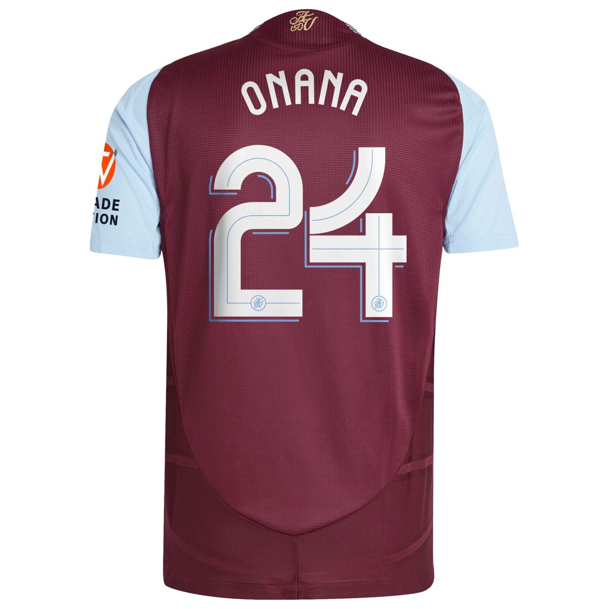 aston villa adidas home authentic shirt 2024-25 with onana 24 cup printing Collection - Aston Villa Fan Shop Official Gear
