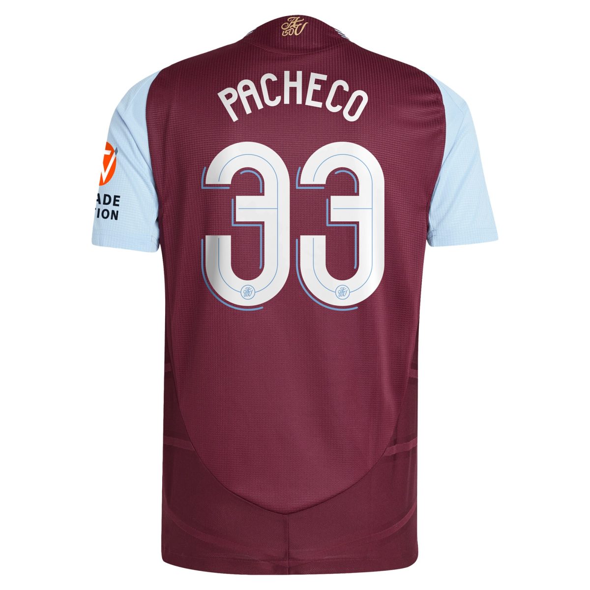 aston villa adidas home authentic shirt 2024-25 with pacheco 33 cup printing Collection - Aston Villa Fan Shop Official Gear