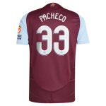 aston villa adidas home authentic shirt 2024-25 with pacheco 33 cup printing Collection - Aston Villa Fan Shop Official Gear