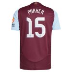 aston villa adidas home authentic shirt 2024-25 with parker 15 cup printing Collection - Aston Villa Fan Shop Official Gear