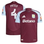 aston villa adidas home authentic shirt 2024-25 with patten 4 cup printing Collection - Aston Villa Fan Shop Official Gear