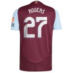 aston villa adidas home authentic shirt 2024-25 with rogers 27 cup printing Collection - Aston Villa Fan Shop Official Gear