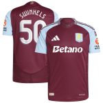 aston villa adidas home authentic shirt 2024-25 with swinkels 50 cup printing Collection - Aston Villa Fan Shop Official Gear