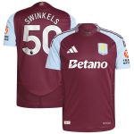 aston villa adidas home authentic shirt 2024-25 with swinkels 50 printing Collection - Aston Villa Fan Shop Official Gear