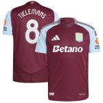 aston villa adidas home authentic shirt 2024-25 with tielemans 8 cup printing Collection - Aston Villa Fan Shop Official Gear