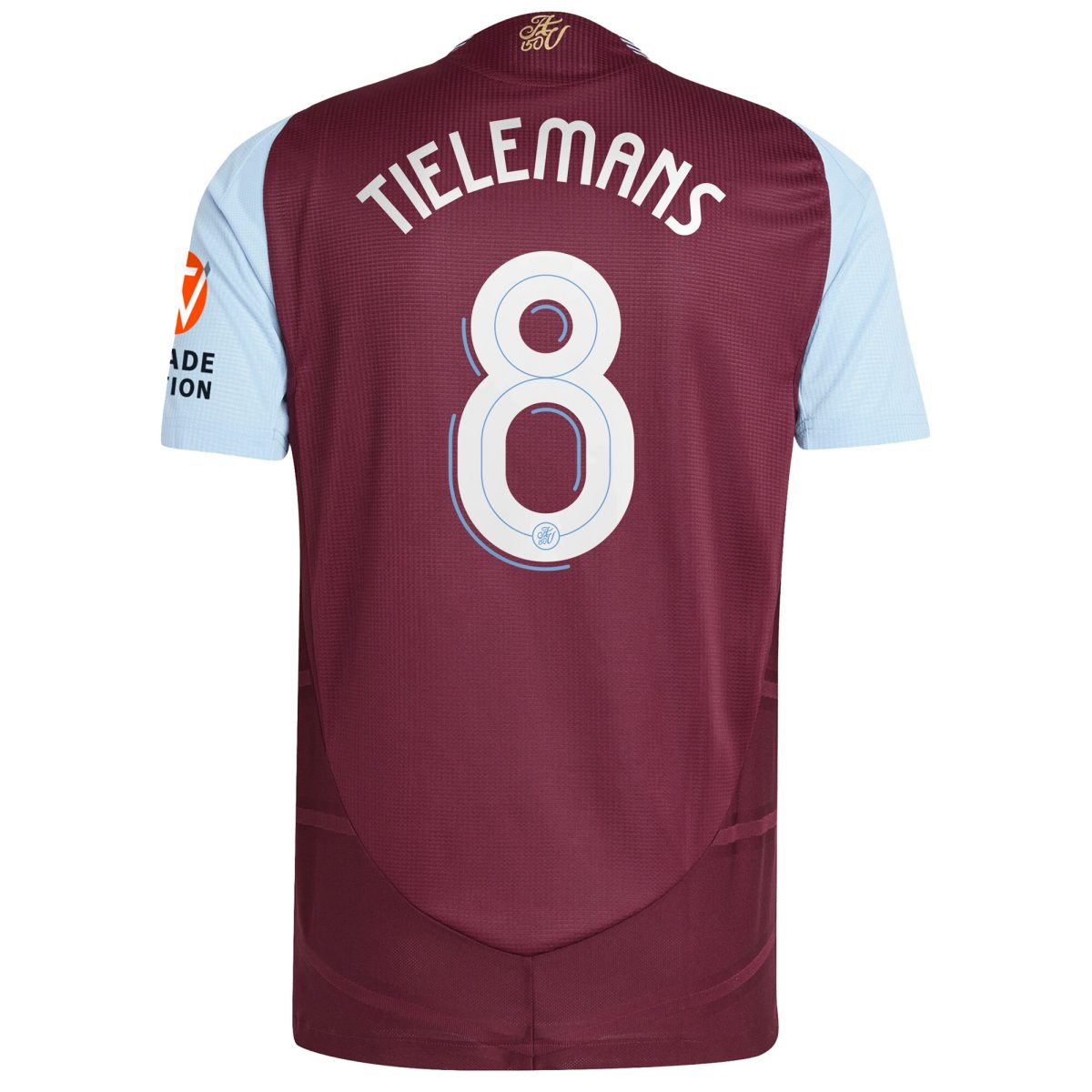 aston villa adidas home authentic shirt 2024-25 with tielemans 8 cup printing Collection - Aston Villa Fan Shop Official Gear