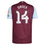 aston villa adidas home authentic shirt 2024-25 with turner 14 cup printing Collection - Aston Villa Fan Shop Official Gear