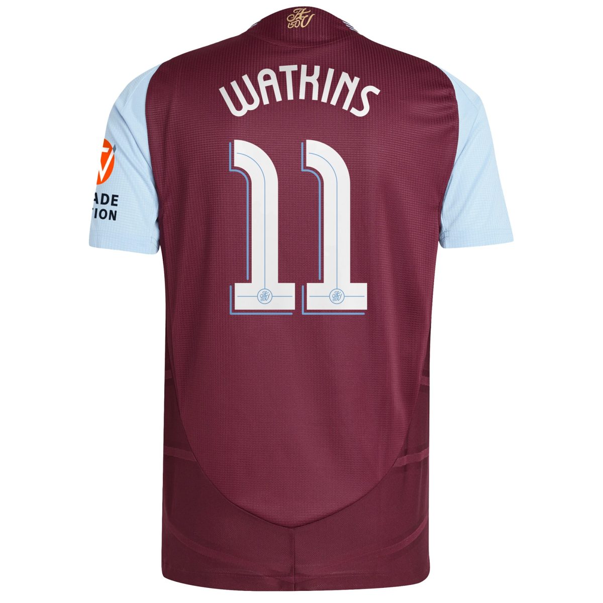 aston villa adidas home authentic shirt 2024-25 with watkins 11 cup printing Collection - Aston Villa Fan Shop Official Gear