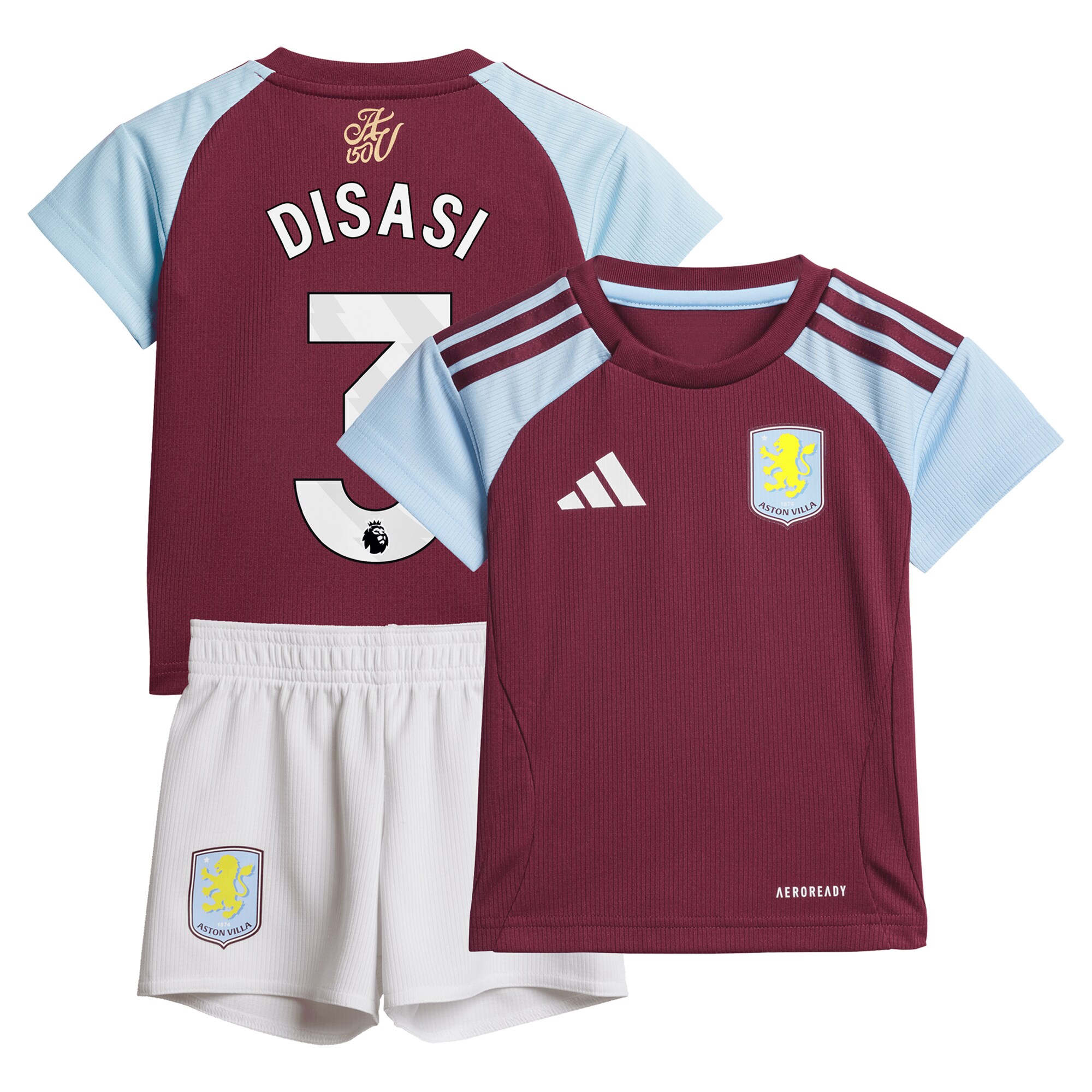 aston villa adidas home baby kit 2024-25 with disasi 3 printing Collection – Aston Villa Fan Shop Official Gear Collection - Aston Villa Fan Shop Official Gear
