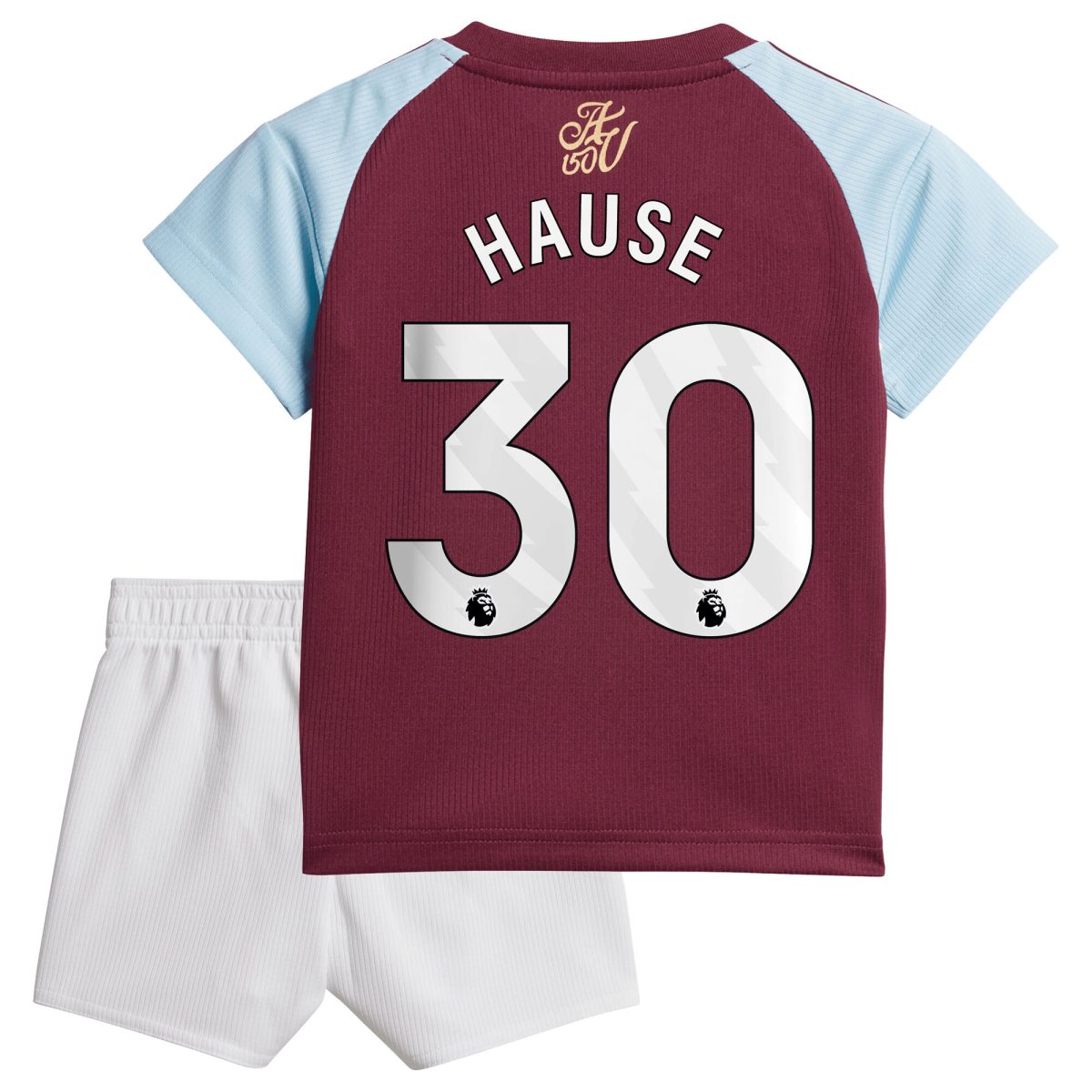 aston villa adidas home baby kit 2024-25 with hause 30 printing Collection - Aston Villa Fan Shop Official Gear
