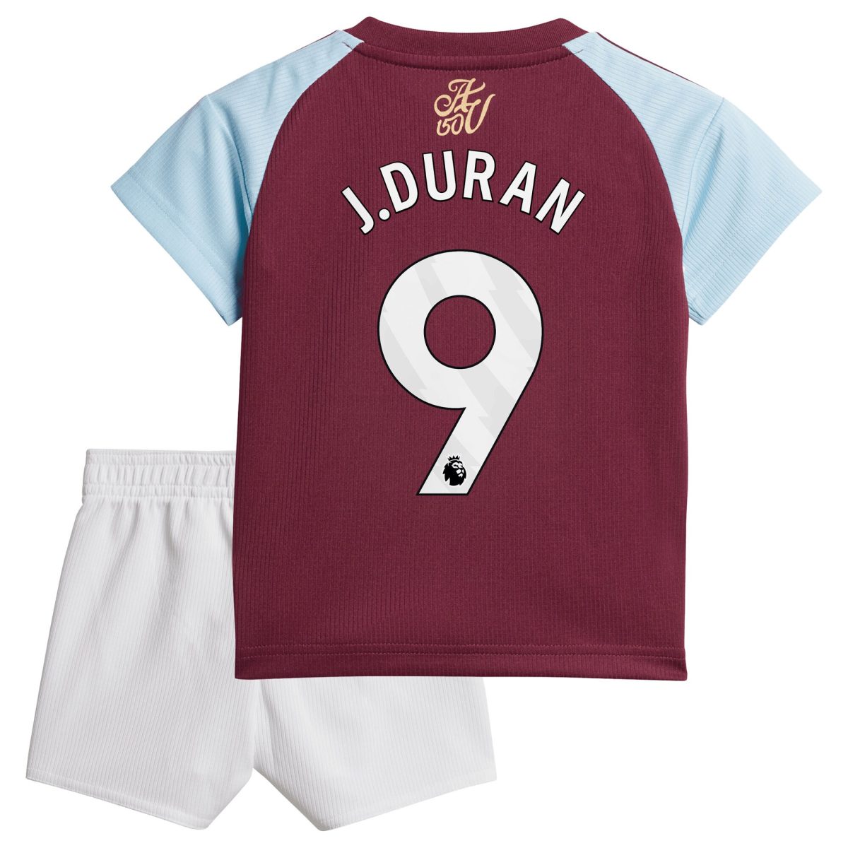 aston villa adidas home baby kit 2024-25 with j.duran 9 printing Collection - Aston Villa Fan Shop Official Gear