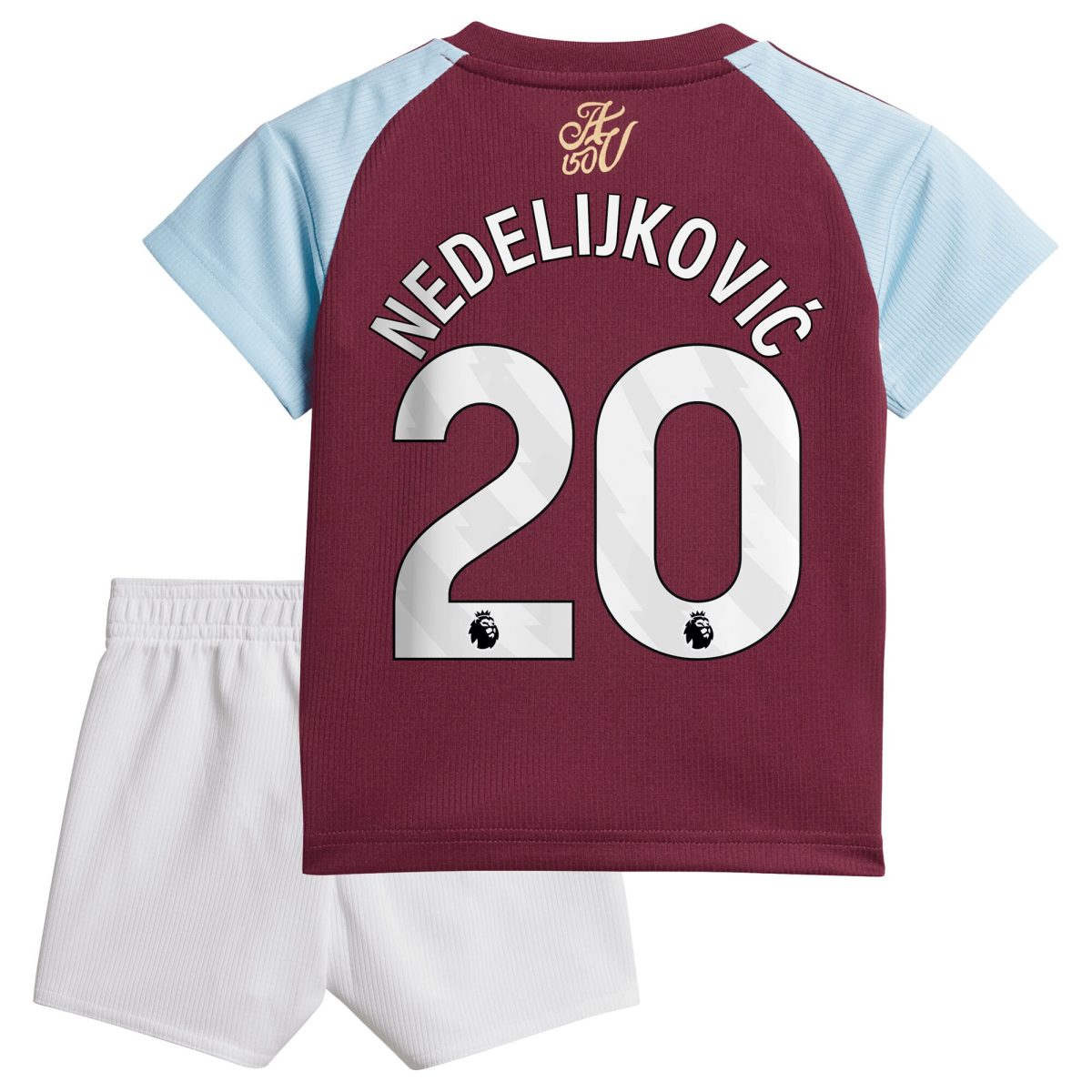 aston villa adidas home baby kit 2024-25 with nedeljković 20 printing Collection - Aston Villa Fan Shop Official Gear