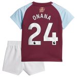 aston villa adidas home baby kit 2024-25 with onana 24 printing Collection - Aston Villa Fan Shop Official Gear