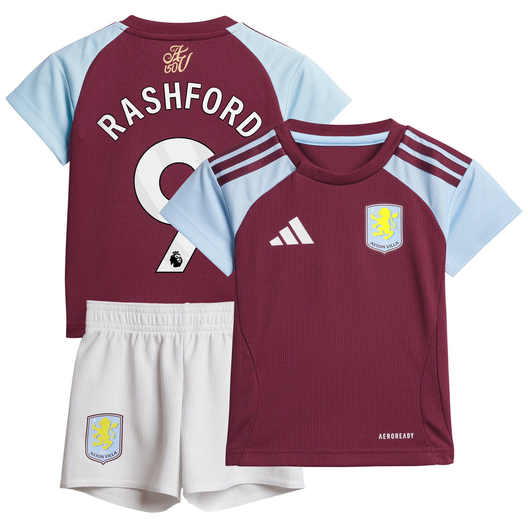 aston villa adidas home baby kit 2024-25 with rashford 9 printing Collection - Aston Villa Fan Shop Official Gear
