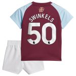 aston villa adidas home baby kit 2024-25 with swinkels 50 printing Collection - Aston Villa Fan Shop Official Gear