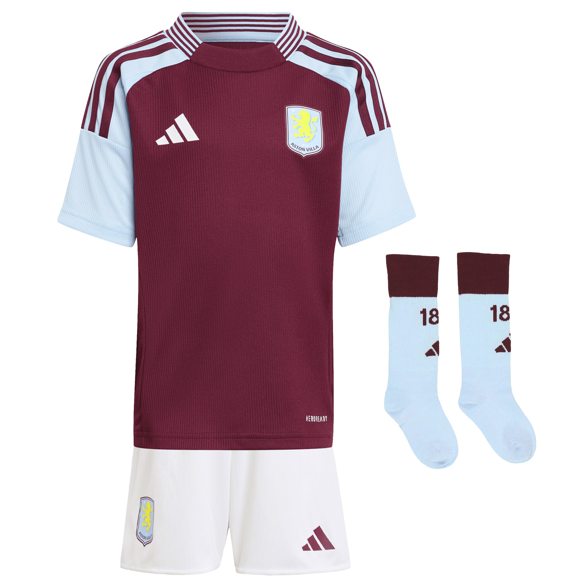 aston villa adidas home mini kit 2024-25 with bailey 31 printing Collection - Aston Villa Fan Shop Official Gear