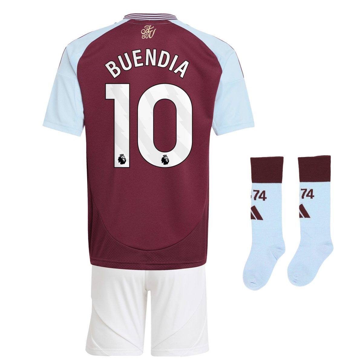 aston villa adidas home mini kit 2024-25 with buendia 10 printing Collection - Aston Villa Fan Shop Official Gear