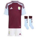 aston villa adidas home mini kit 2024-25 with custom printing Collection - Aston Villa Fan Shop Official Gear