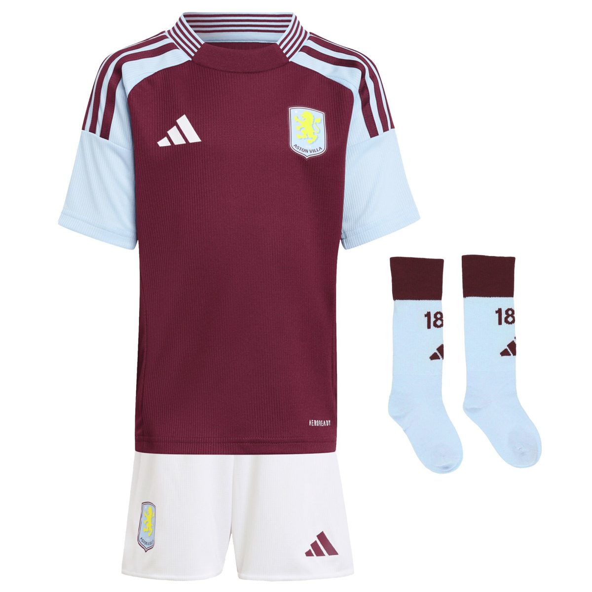 aston villa adidas home mini kit 2024-25 with diego carlos 3 printing Collection - Aston Villa Fan Shop Official Gear