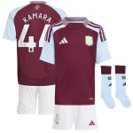 aston villa adidas home mini kit 2024-25 with kamara 44 printing Collection - Aston Villa Fan Shop Official Gear