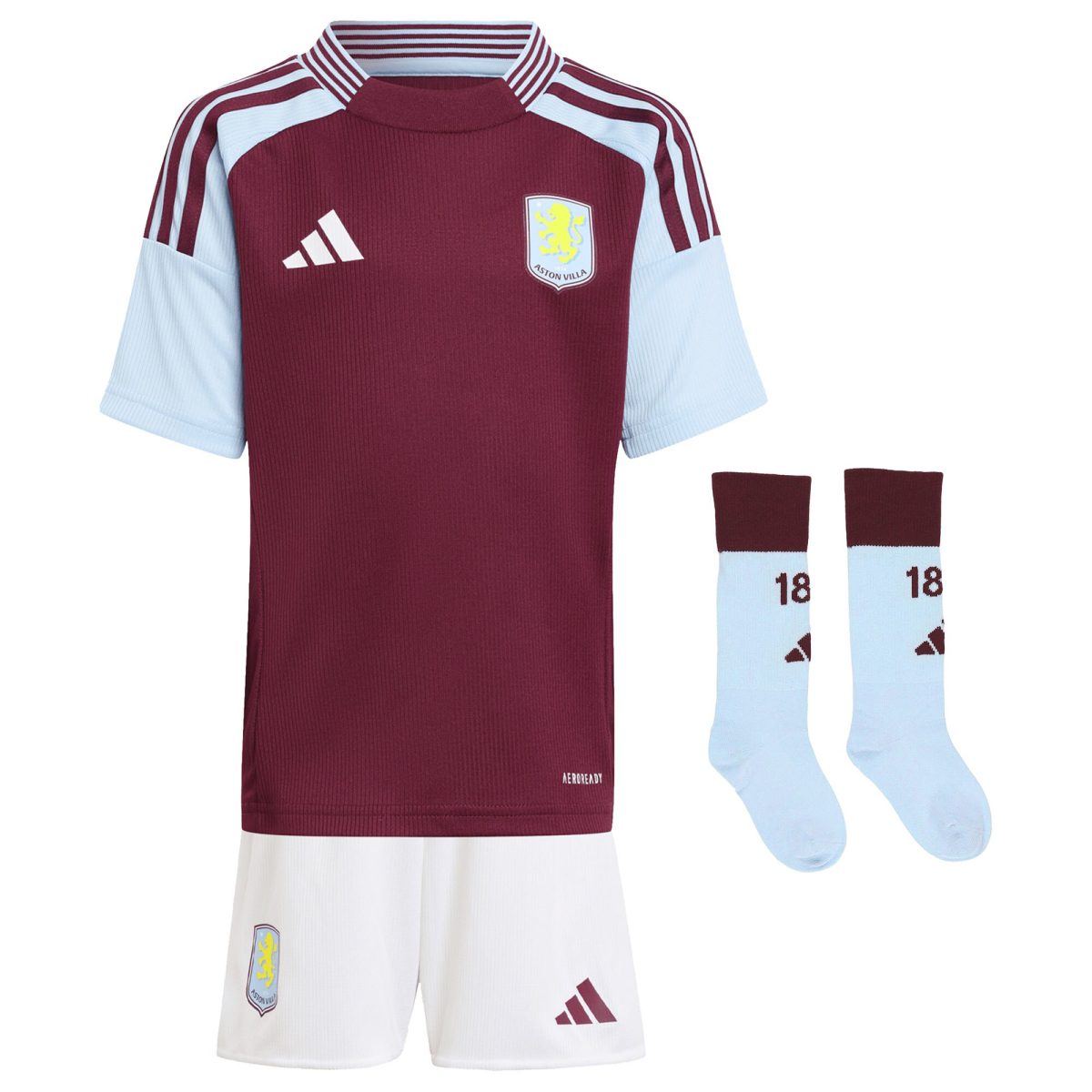 aston villa adidas home mini kit 2024-25 with onana 24 printing Collection - Aston Villa Fan Shop Official Gear