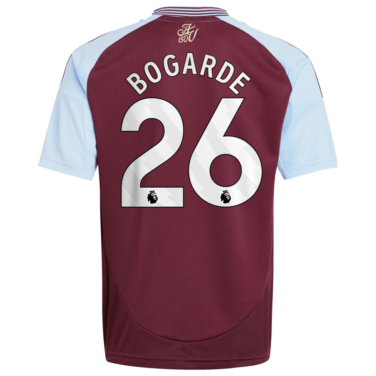 aston villa adidas home shirt 2024-25 – kids with bogarde 26 printing Collection - Aston Villa Fan Shop Official Gear