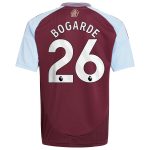 aston villa adidas home shirt 2024-25 – kids with bogarde 26 printing Collection - Aston Villa Fan Shop Official Gear
