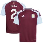 aston villa adidas home shirt 2024-25 – kids with cash 2 printing Collection - Aston Villa Fan Shop Official Gear