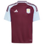 aston villa adidas home shirt 2024-25 – kids with custom printing Collection - Aston Villa Fan Shop Official Gear