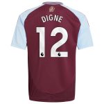 aston villa adidas home shirt 2024-25 – kids with digne 12 printing Collection - Aston Villa Fan Shop Official Gear