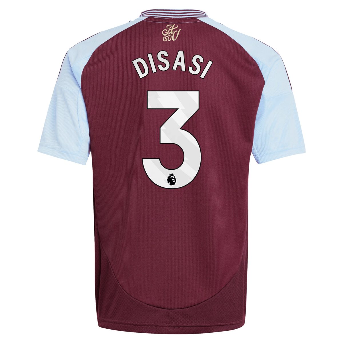 aston villa adidas home shirt 2024-25 – kids with disasi 3 printing Collection - Aston Villa Fan Shop Official Gear