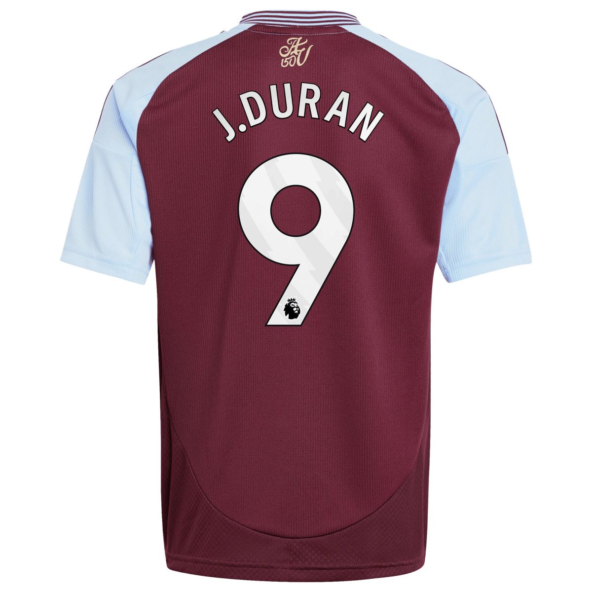 aston villa adidas home shirt 2024-25 – kids with j.duran 9 printing Collection - Aston Villa Fan Shop Official Gear