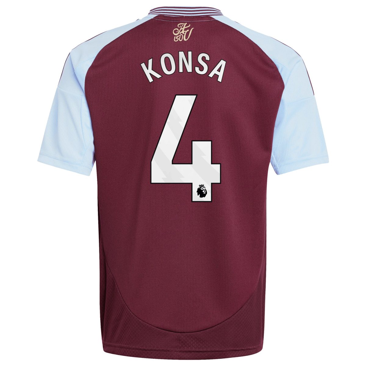 aston villa adidas home shirt 2024-25 – kids with konsa 4 printing Collection - Aston Villa Fan Shop Official Gear