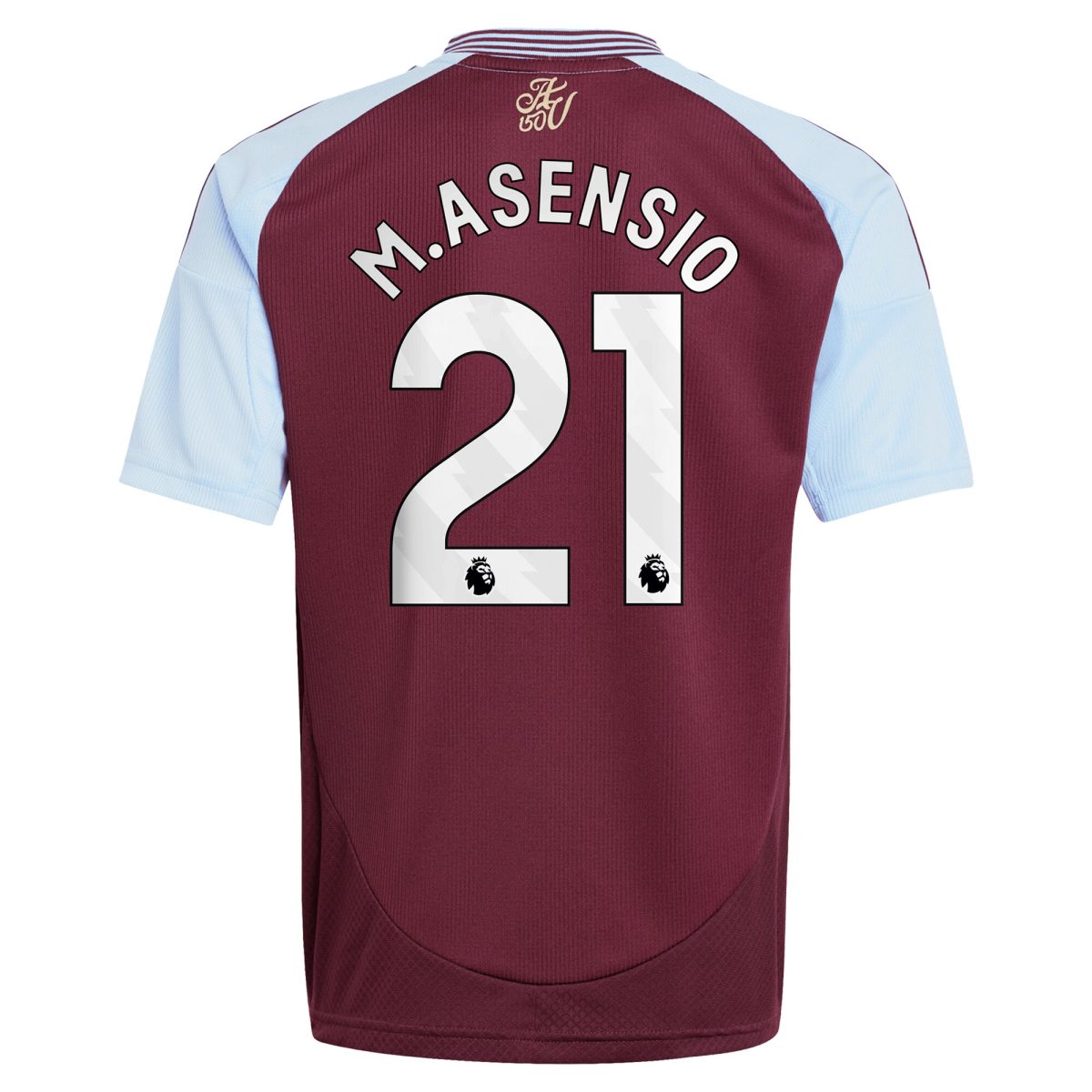 aston villa adidas home shirt 2024-25 – kids with m.asensio 21 printing Collection - Aston Villa Fan Shop Official Gear