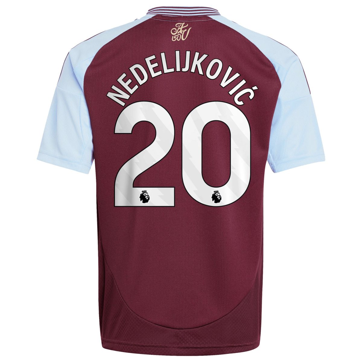 aston villa adidas home shirt 2024-25 – kids with nedeljković 20 printing Collection - Aston Villa Fan Shop Official Gear