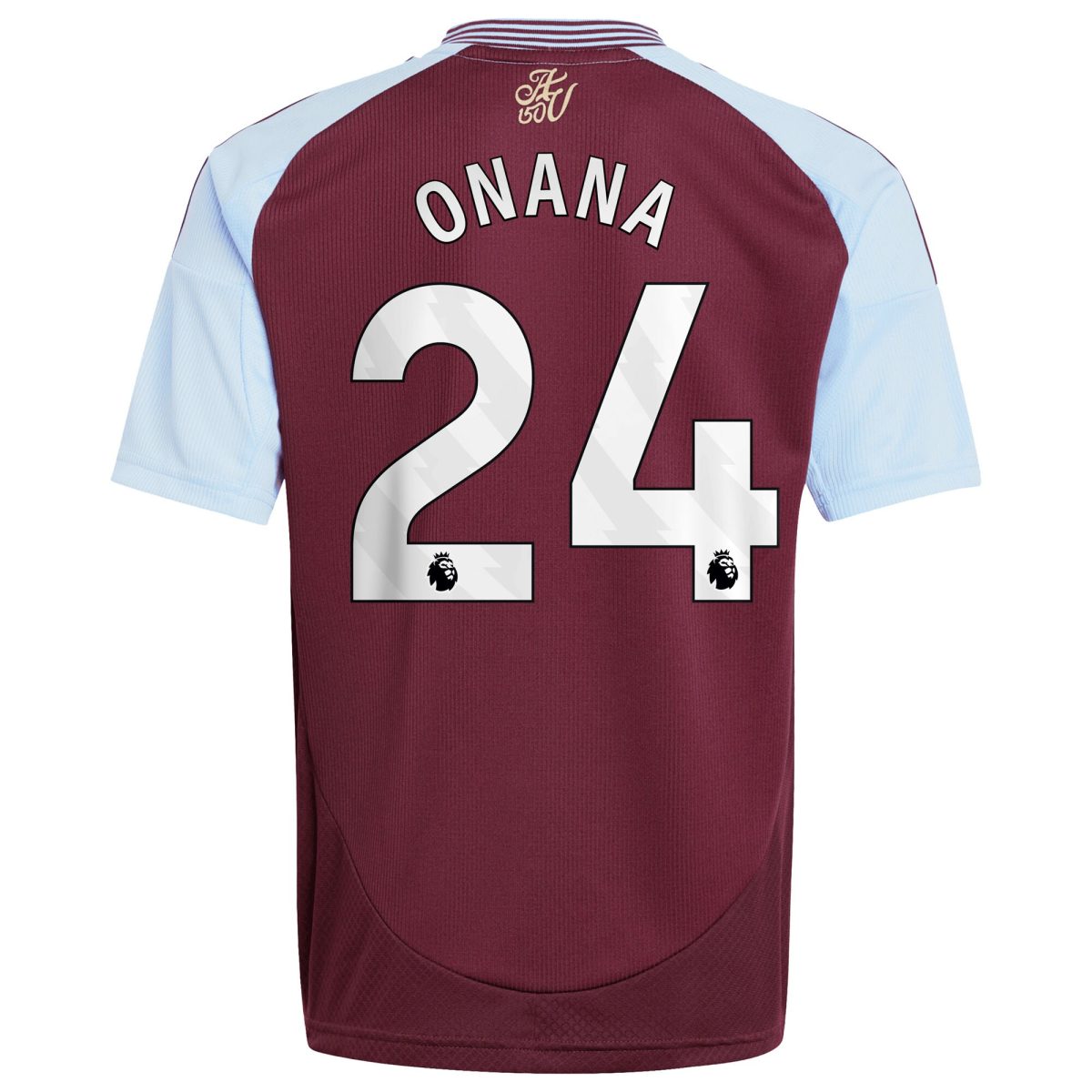 aston villa adidas home shirt 2024-25 – kids with onana 24 printing Collection - Aston Villa Fan Shop Official Gear