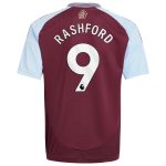 aston villa adidas home shirt 2024-25 – kids with rashford 9 printing Collection - Aston Villa Fan Shop Official Gear
