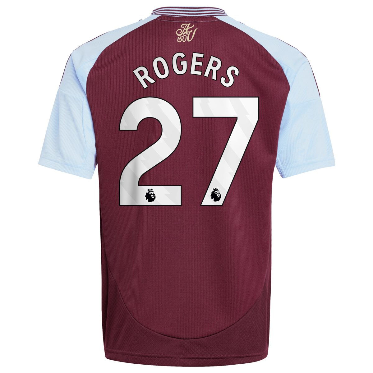 aston villa adidas home shirt 2024-25 – kids with rogers 27 printing Collection - Aston Villa Fan Shop Official Gear